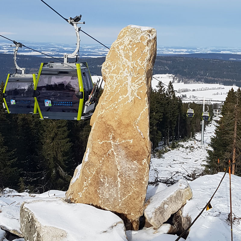 Seilbahn Ochsenkopf - in Betrieb