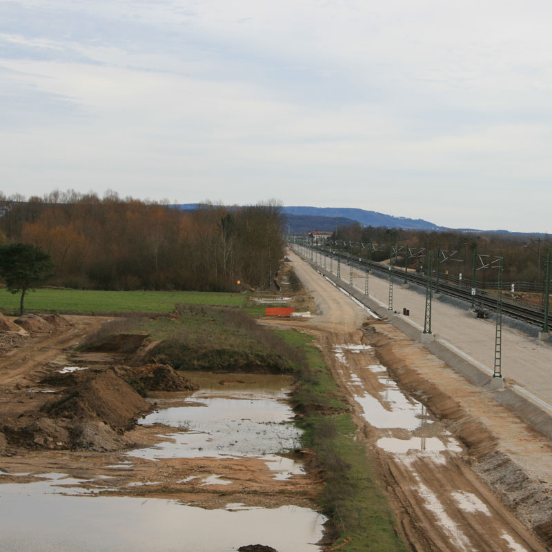 ICE Neubaustrecke Bamberg-Forchheim - Fremdüberwachung Geotechnik