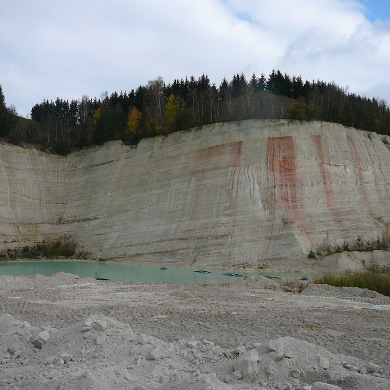 Kaolintagebau Hirschau - Standsicherheitsnachweis Tagebauböschung