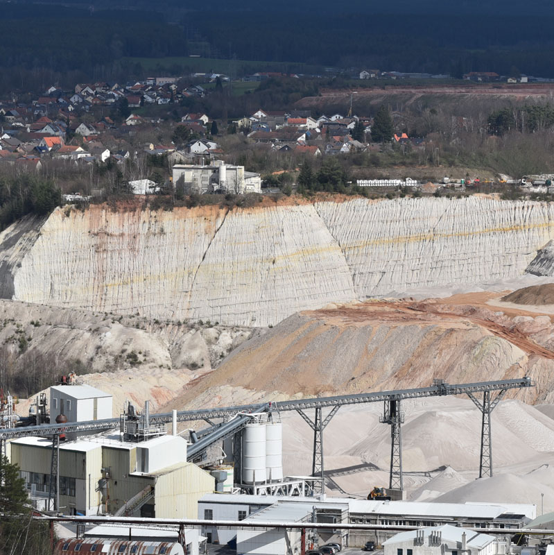 Kaolintagebau Hirschau - Standsicherheitsnachweise Tagebauböschungen