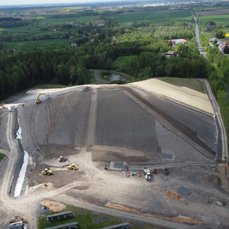 Deponie Steinmühle - Eigenprüfung Geotechnik und Standsicherheitsnachweise