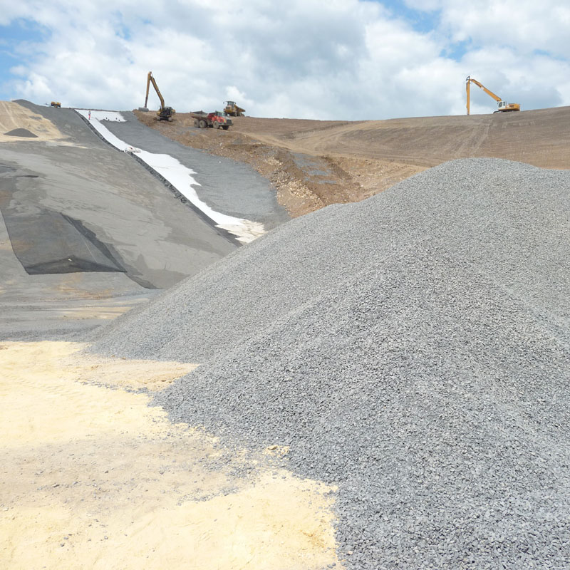 Deponie Steinmühle Basisabdichtung - Eigenprüfung und Standsicherheitsnachweise